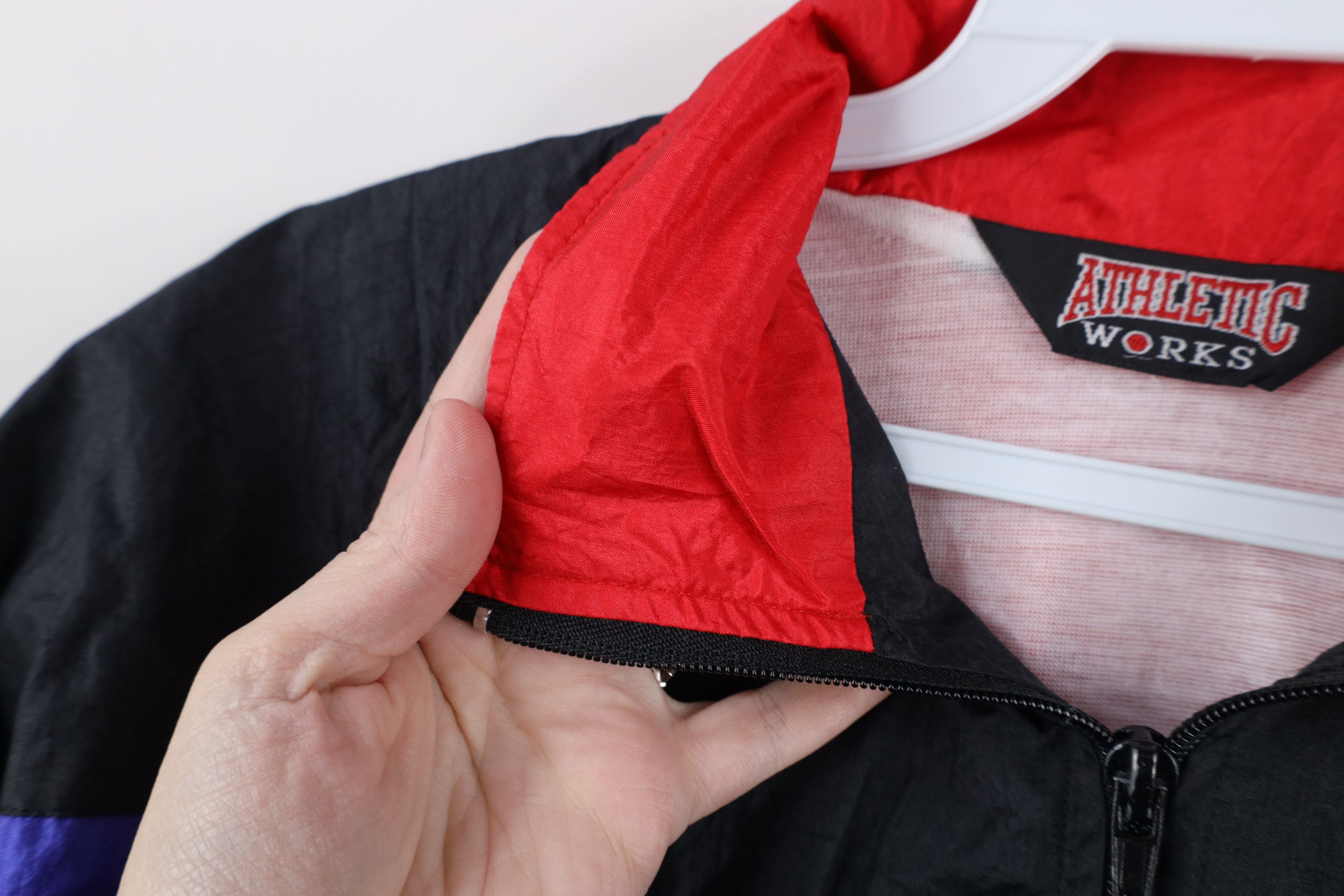 Vintage Vintage 90s Streetwear Lined Full Zip Windbreaker Jacket Size US S / EU 44-46 / 1 - 7 Thumbnail