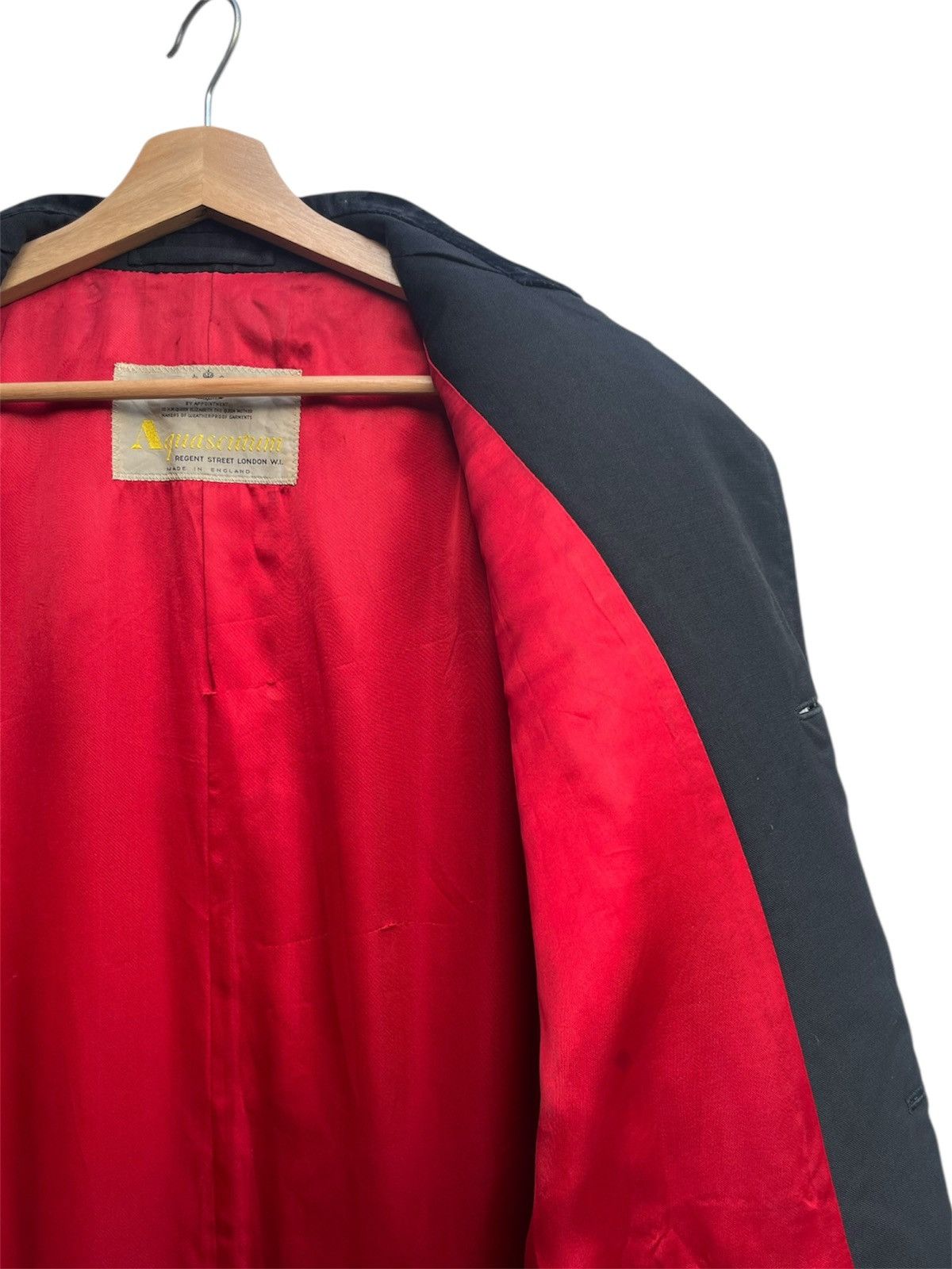 Aquascutum Vintage Aquascutum Wool & Mohair Black Coat Size US S / EU 44-46 / 1 - 9 Thumbnail
