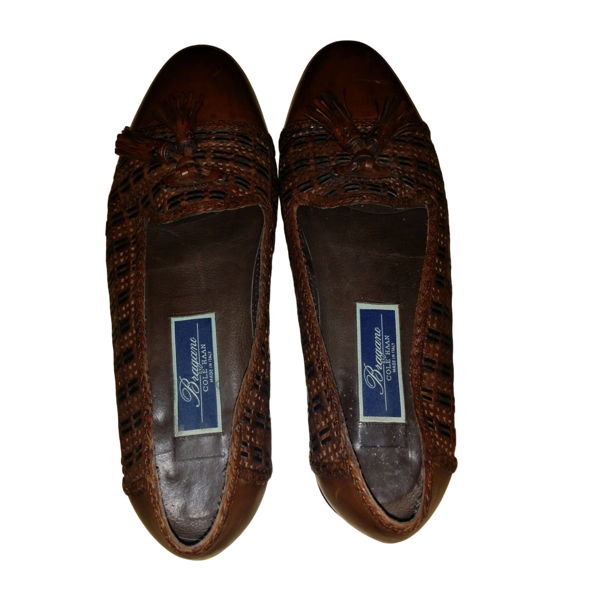 Bragano Vintage Bragano By Cole Haan Loafers Women Sz 9 M Brown Leat Size US 9 / IT 39 - 5 Thumbnail