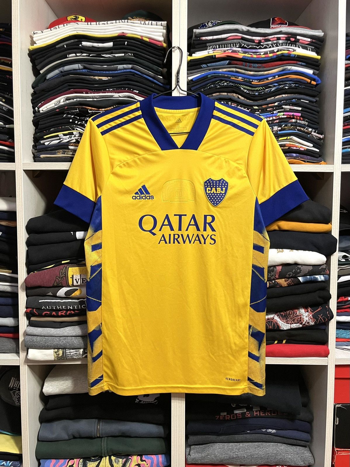 Adidas Boca Juniors 20/21 Adidas Third Kit Soccer Shirt Jersey Size US S / EU 44-46 / 1 - 15 Thumbnail