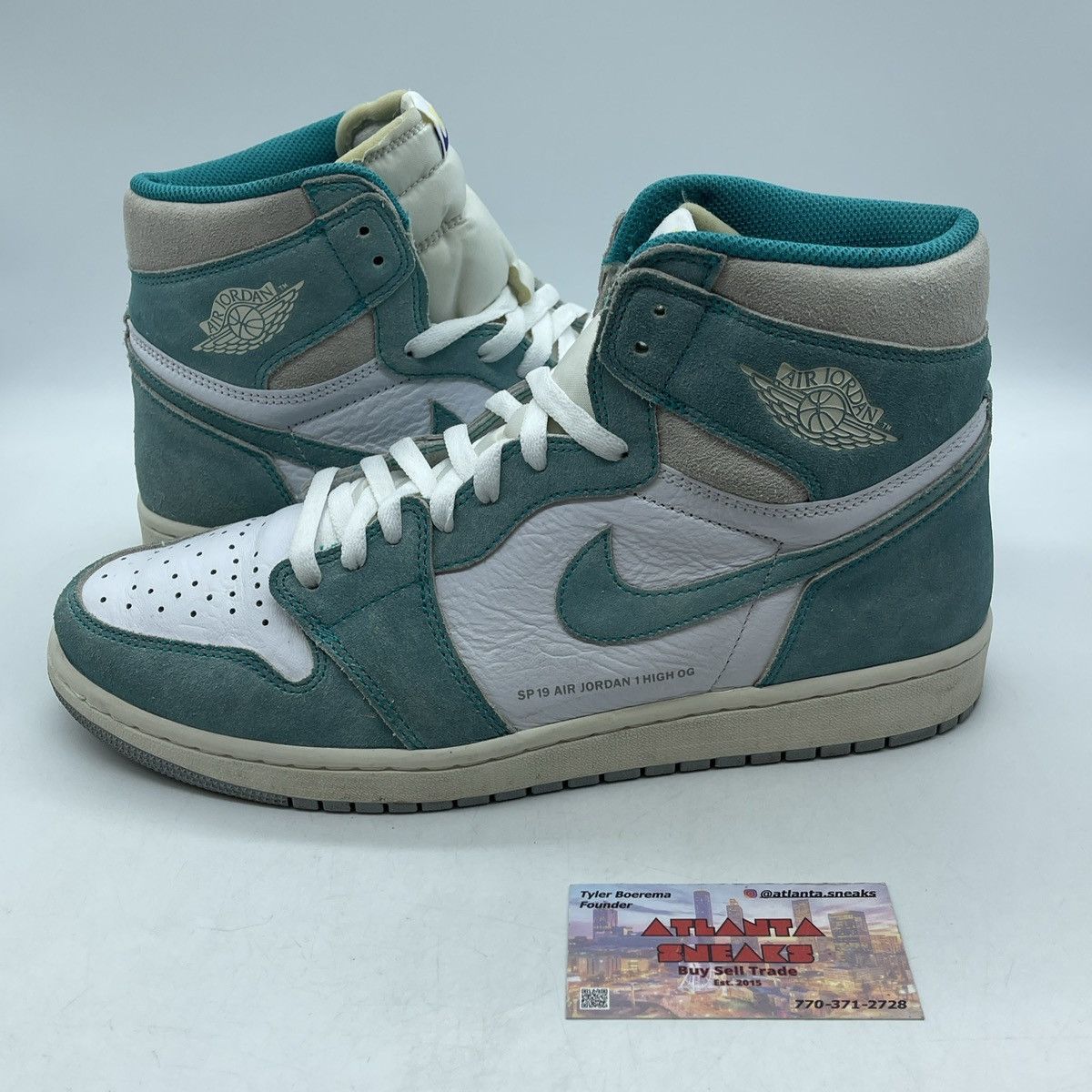 Air Jordan 1 high turbo green