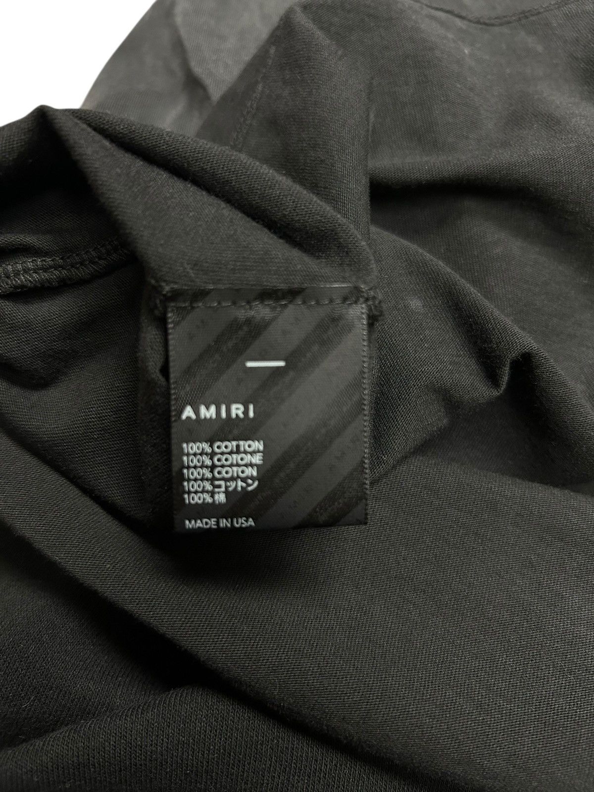 Amiri Amiri Track Tee - BNWT Size Large Size US L / EU 52-54 / 3 - 7 Thumbnail