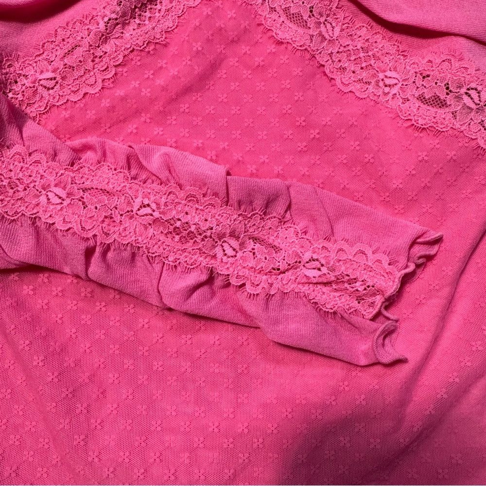 Free People NWT New Free People Forever Young Pink Bodysuit Size S Size S / US 4 / IT 40 - 9 Thumbnail