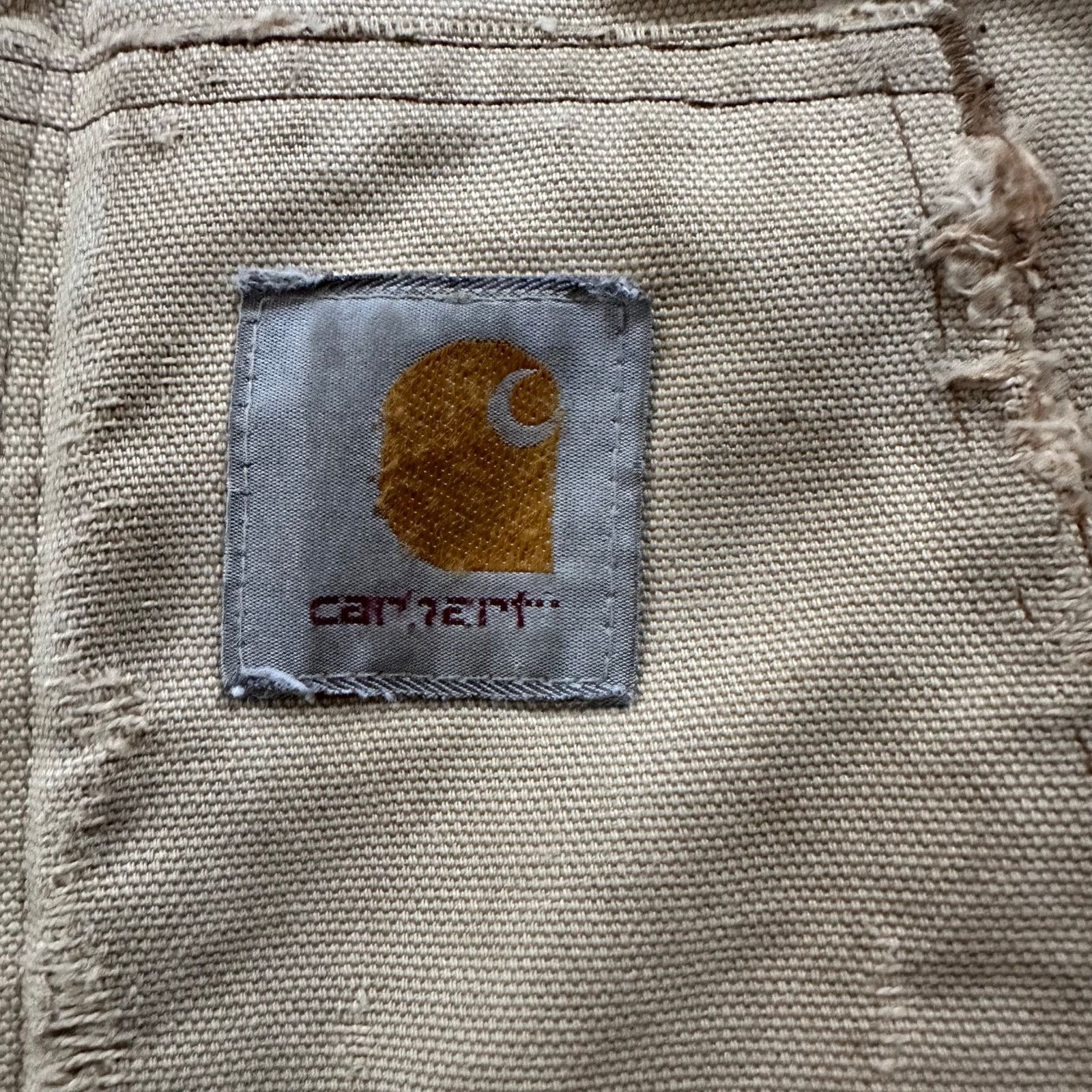 Carhartt Vintage Carhartt Distressed Full Zip Hooded Jacket size L/XL Size US XL / EU 56 / 4 - 16 Thumbnail