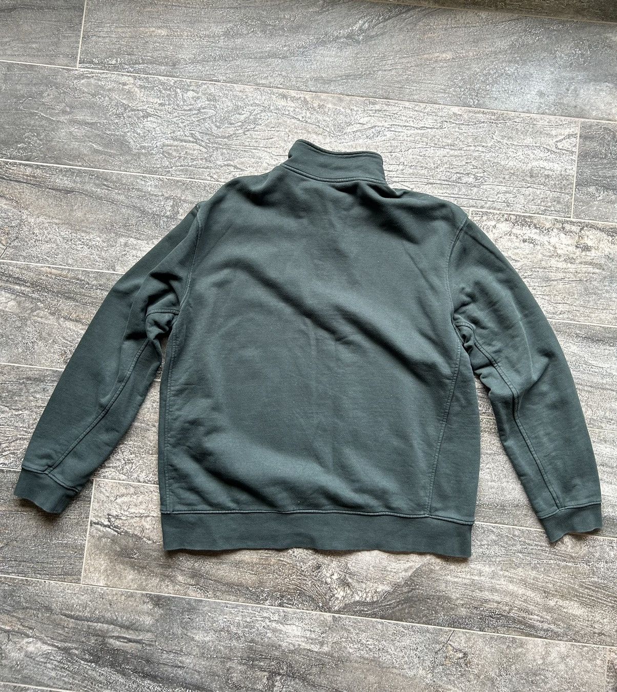 Vintage Quarter ZIp Vintage Kanye West Yeezy Style Green Sweater Size US XXL / EU 58 / 5 - 2 Thumbnail