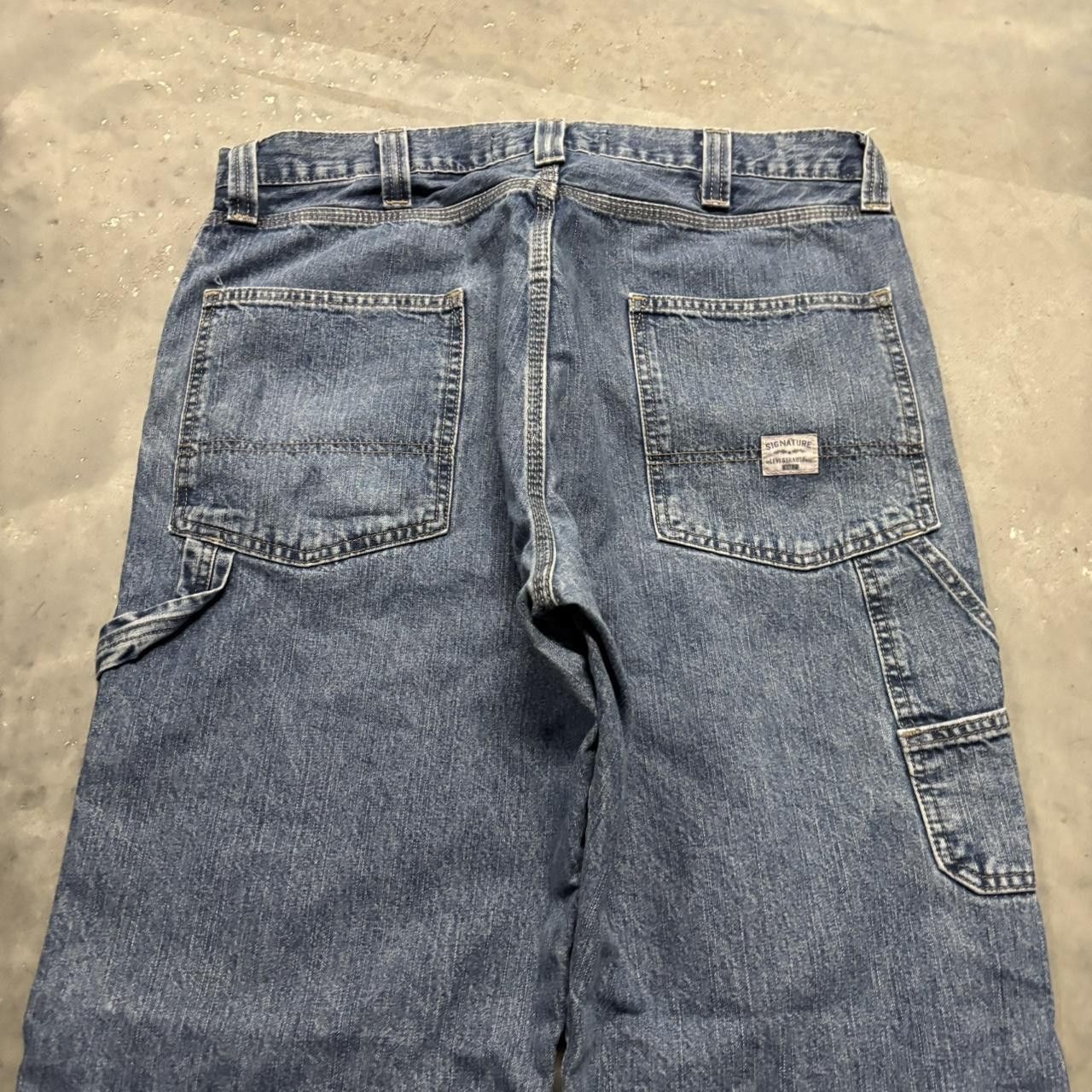 Levi's × Vintage Crazy Vintage Y2K/2000s Baggy Levis Carpenter Skater Style Denim Jeans! Size US 36 / EU 52 - 7 Thumbnail