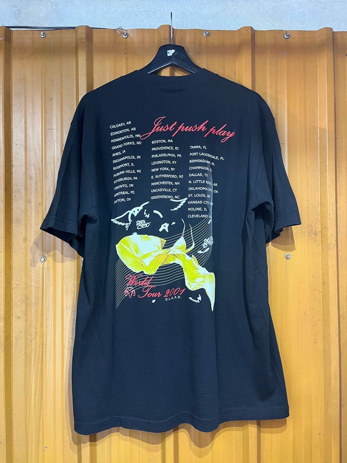 Band Tees RARE VINTAGE AEROSMITH SORAYAMA Size US XL / EU 56 / 4 - 2 Thumbnail
