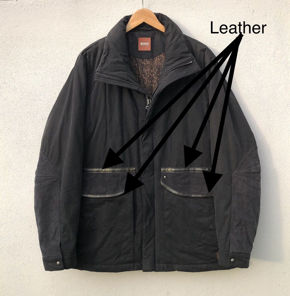 Hugo Boss Vintage Hugo Boss Puffer Winter Coat Jacket Size US XL / EU 56 / 4 - 2 Thumbnail