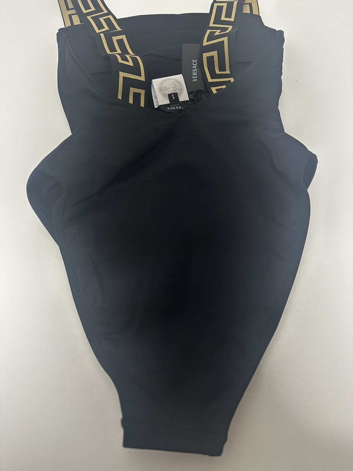 Versace Versace Black One-piece Swimsuit Size S / US 4 / IT 40 - 7 Thumbnail