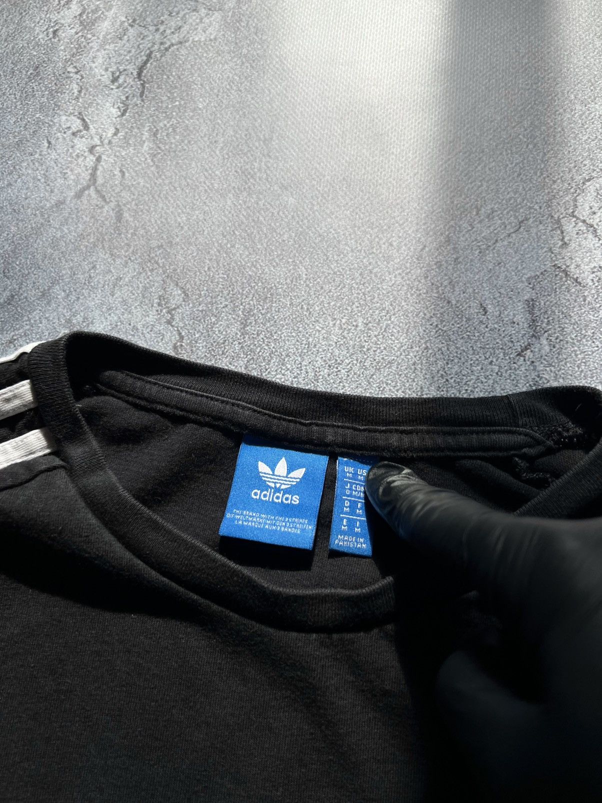 Adidas Vintage Adidas Long Sleeve Side Stripe Lampas Big Logo M Size US M / EU 48-50 / 2 - 7 Thumbnail
