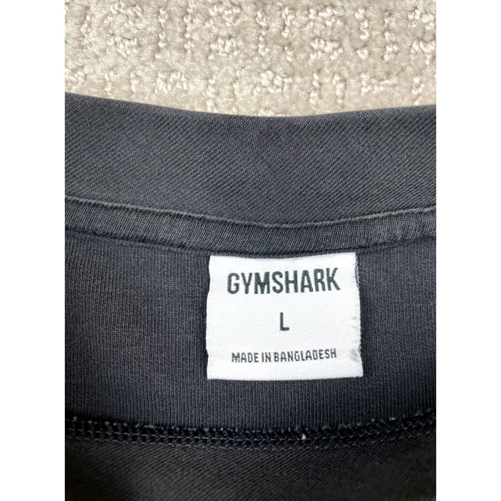 Gymshark Gymshark Sweatshirt Womens Large Black Cropped Crewneck Pullover Active Gym Top Size L / US 10 / IT 46 - 4 Thumbnail