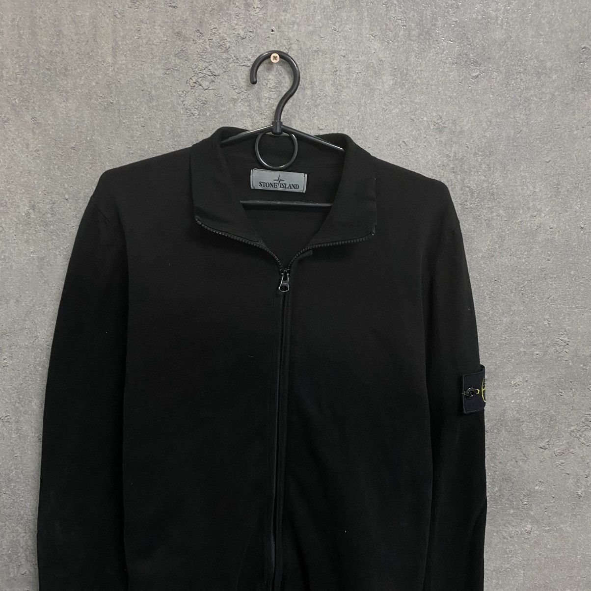 Stone Island Rare Vintage Stone Island Full Zip Up Sweater Knitting 90s Size US S / EU 44-46 / 1 - 5 Thumbnail
