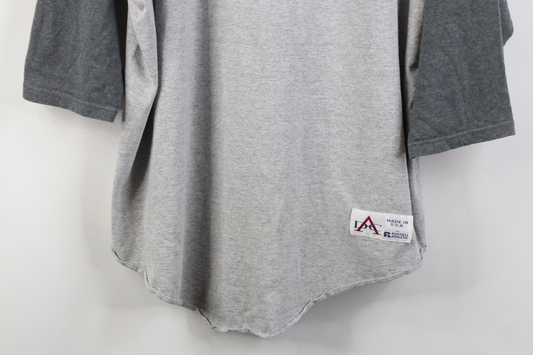 Russell Athletic Vintage 90s Russell Athletic 3/4 Sleeve Raglan T-Shirt USA Size US XL / EU 56 / 4 - 3 Thumbnail