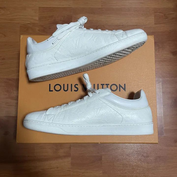 Louis Vuitton Louis Vuitton Luxembourg Monogram Leather Sneakers -2508 Size US 8.5 / EU 41-42 - 8 Thumbnail