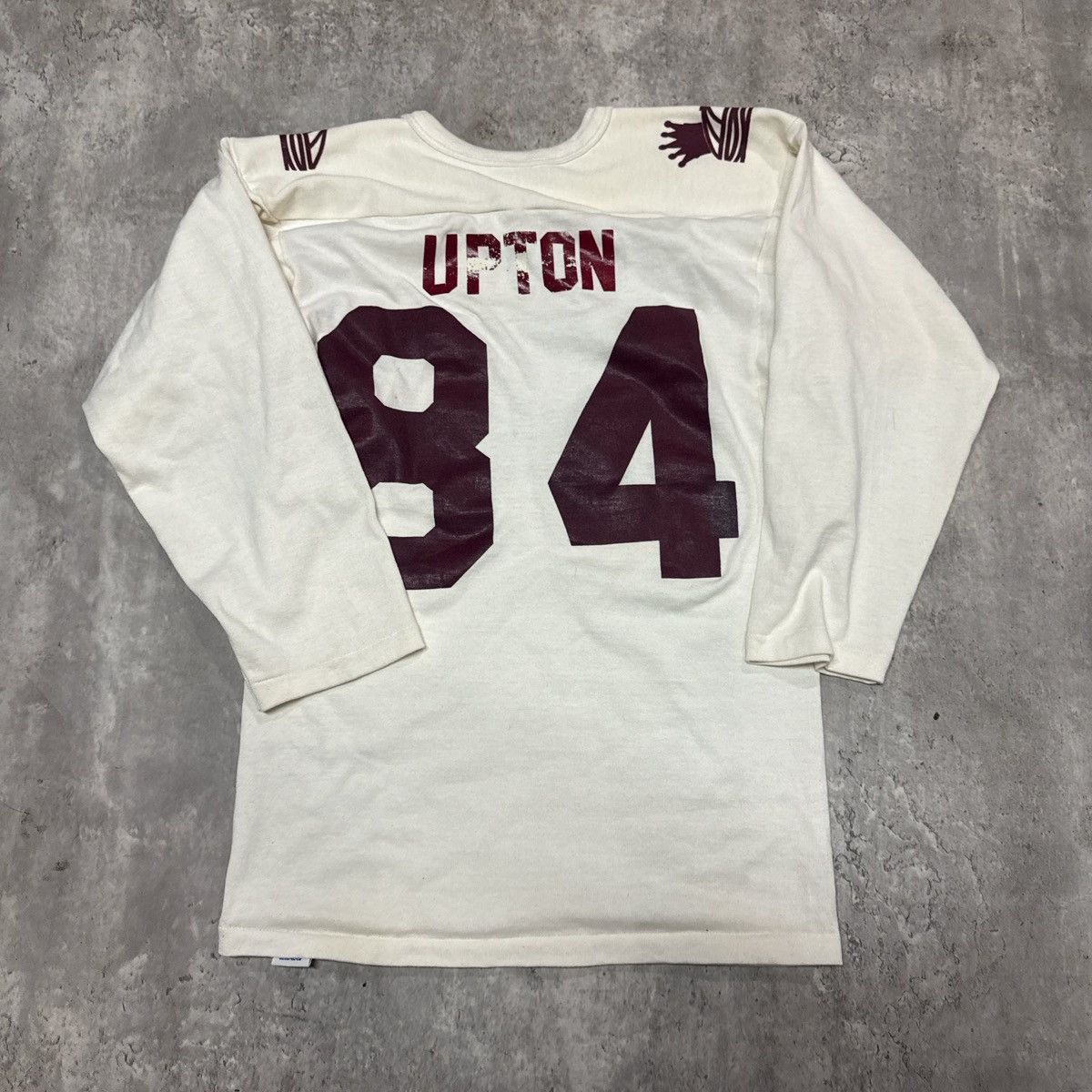 Russell Athletic Vintage 70s football cotton jersey Russell athletics Size US S / EU 44-46 / 1 - 4 Thumbnail
