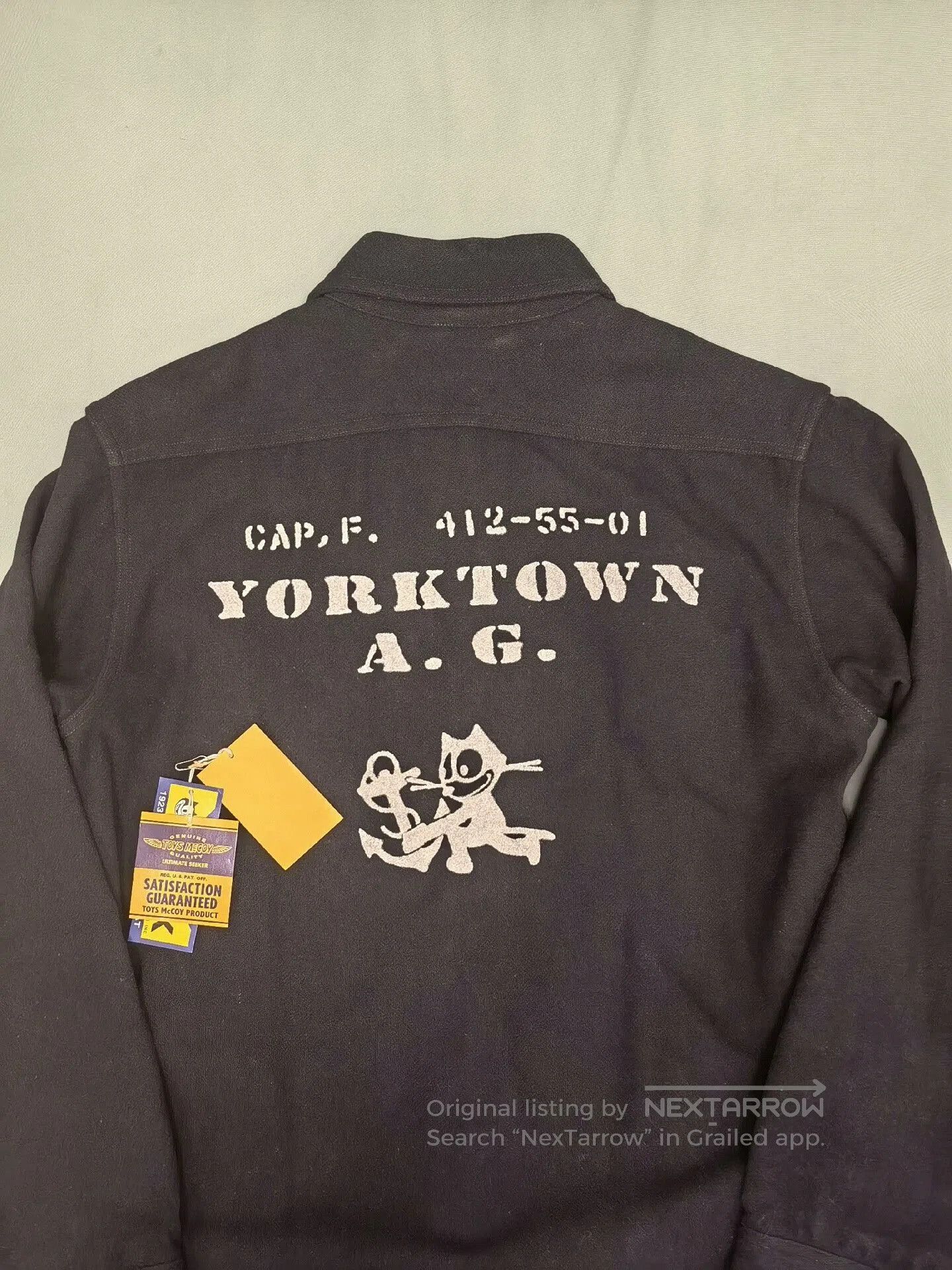 TOYS McCOY Toys Mccoy Felix Cat Wool Officer Shirt. Size US L / EU 52-54 / 3 - 1 Thumbnail