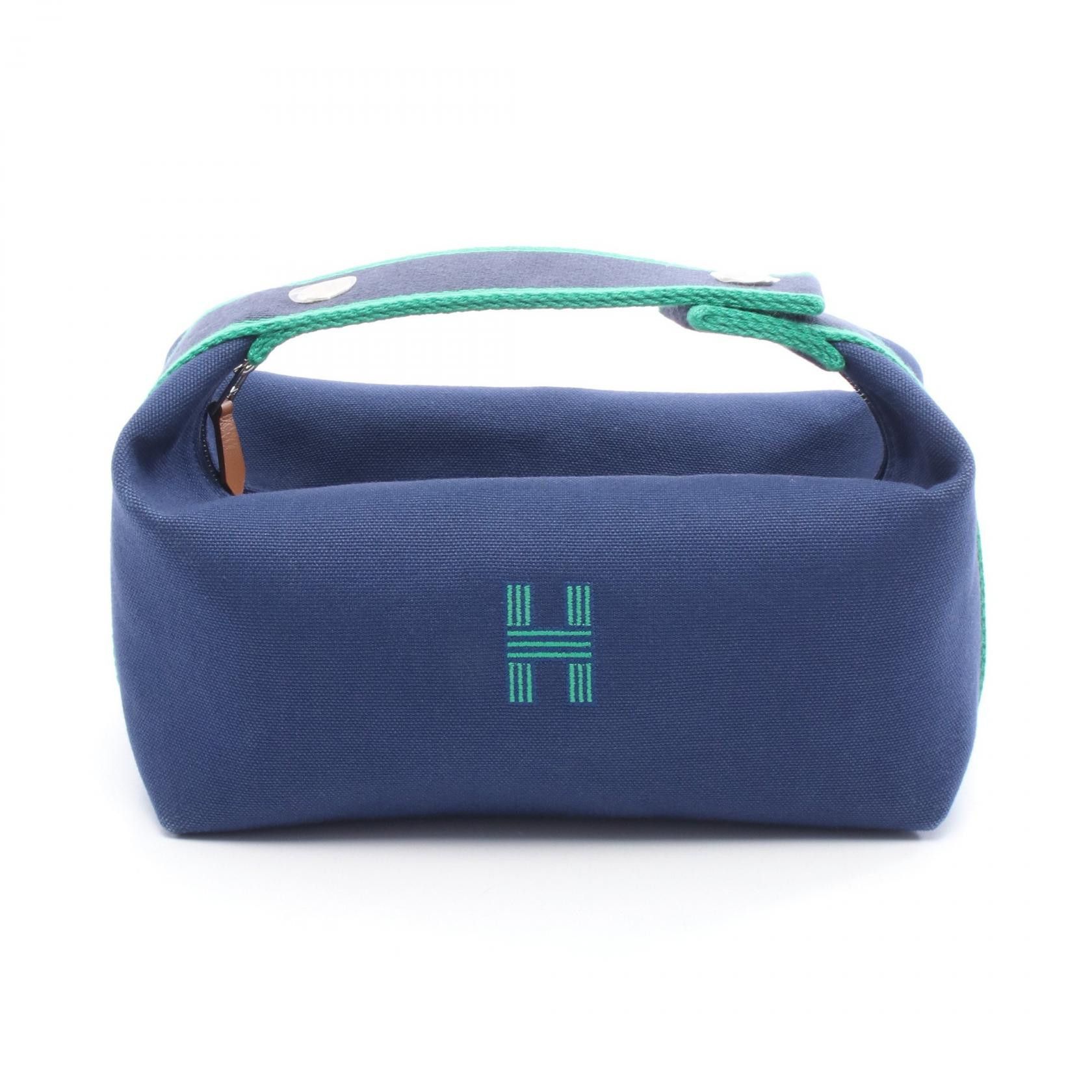 Hermes Hermes Hermes Bride a Brac PM Canvas Handbag Textile Handbag DUTY FREE for USA Size ONE SIZE - 1 Thumbnail