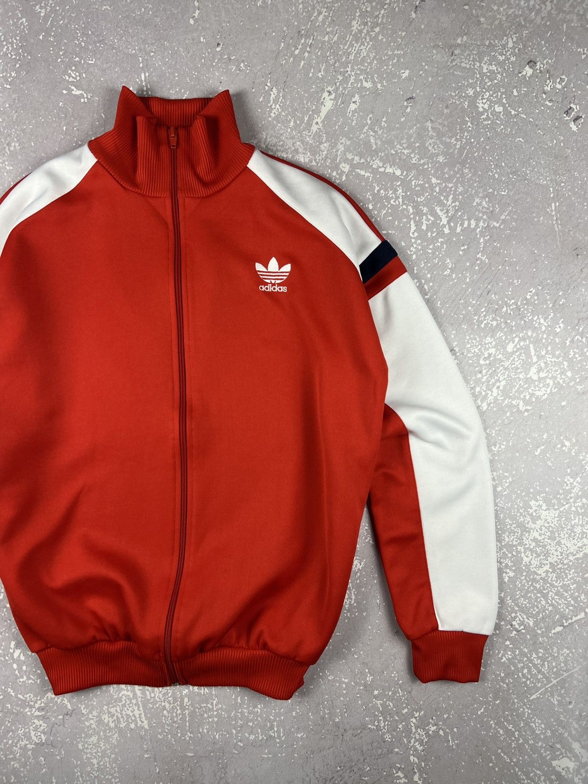 Adidas Vintage 80s Adidas Firebird Track Jacket Made in Thailand Size US M / EU 48-50 / 2 - 2 Thumbnail