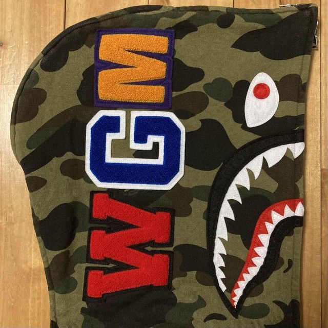Bape BAPE 1st camo separate shark full zip hoodie a bathing ape Size US S / EU 44-46 / 1 - 4 Thumbnail