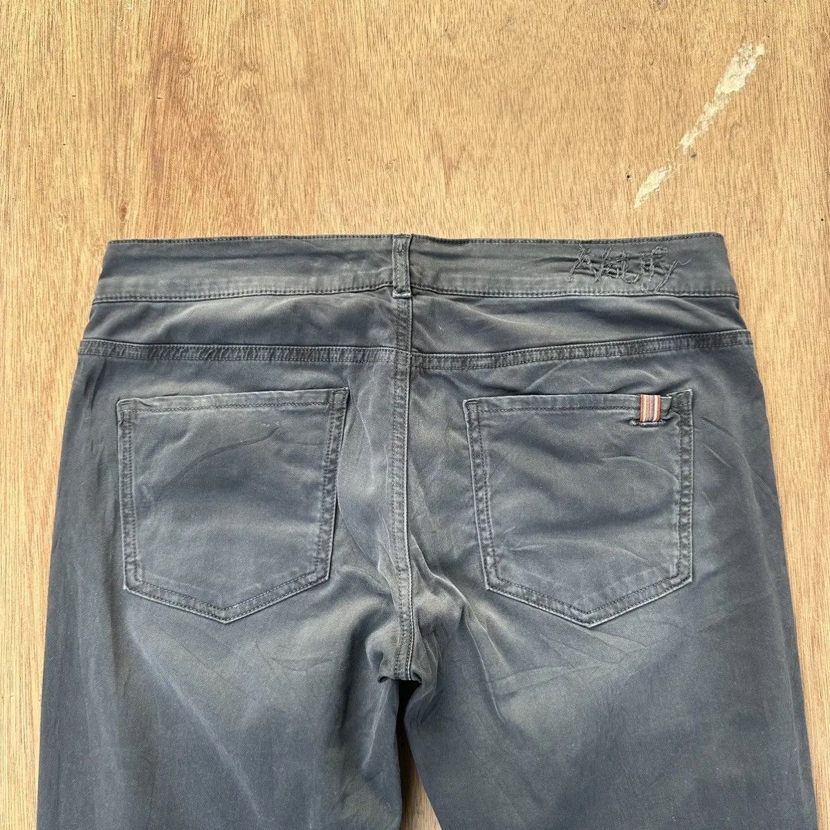 StraightFaded NOTIFY TROUSERS FADED VINTAGE DOUBLE KNEE FADED PANTS W32 Size US 32 / EU 48 - 11 Thumbnail
