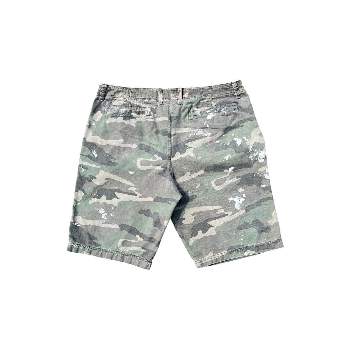 Vintage Vintage Faded Painter Camo Cargo Shorts Size US 42 / EU 58 - 5 Thumbnail