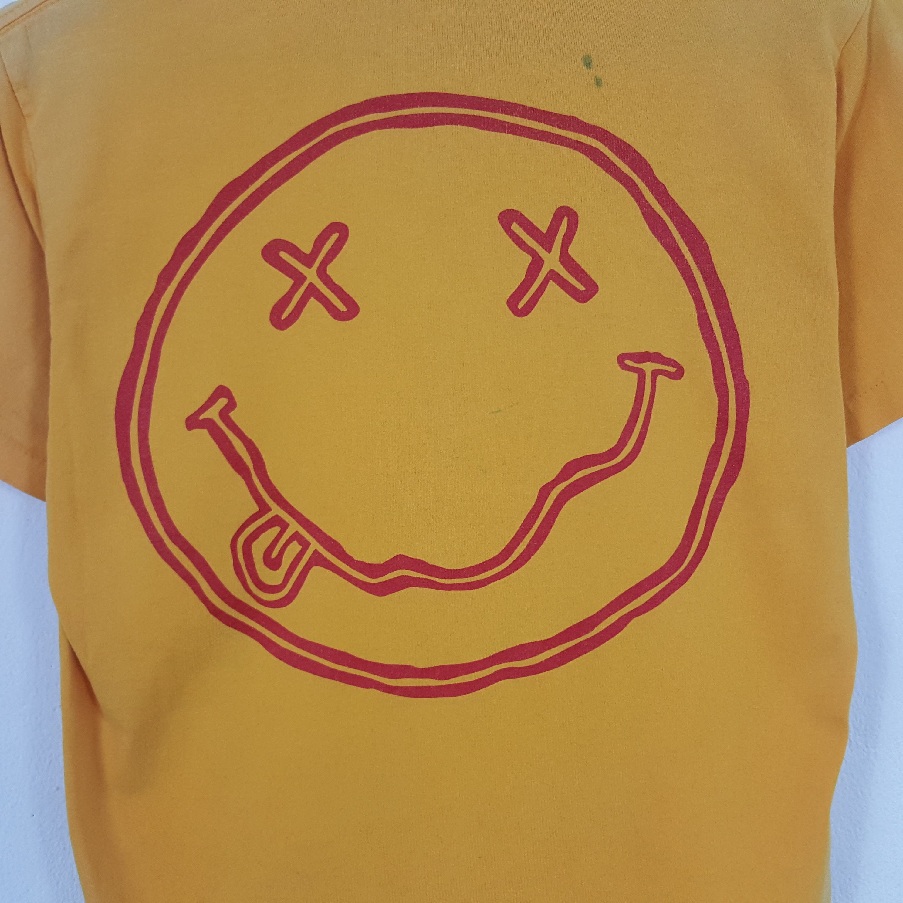 Band Tees × Nirvana × Vintage Vintage Nirvana American Rock Band Tshirt Size US S / EU 44-46 / 1 - 4 Thumbnail