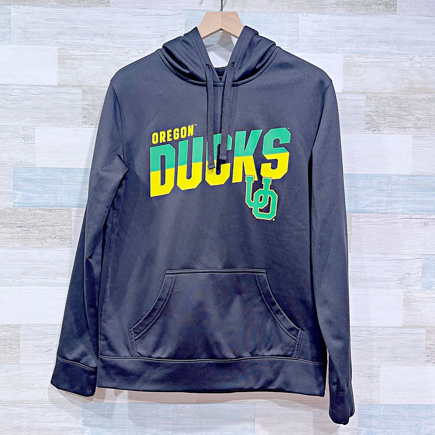 NCAA Oregon Ducks Performance Fleece Hoodie Mens Medium Size US M / EU 48-50 / 2 - 1 Thumbnail