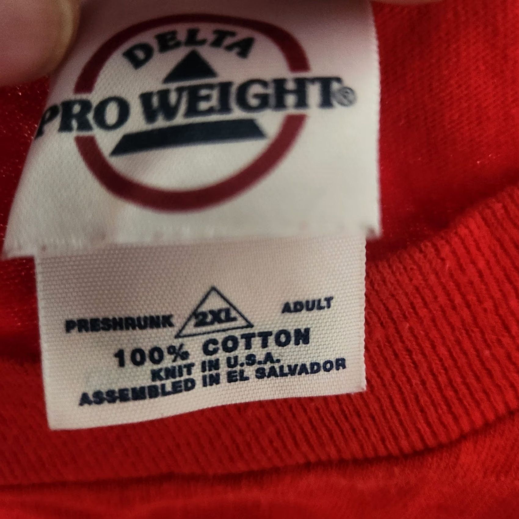 Delta VINTAGE Sammy Sosa T Shirt Tee 2XL Cubs Uncorked Homerun Tour 03' Y2K Red Men's Shirt Size US XXL / EU 58 / 5 - 7 Thumbnail