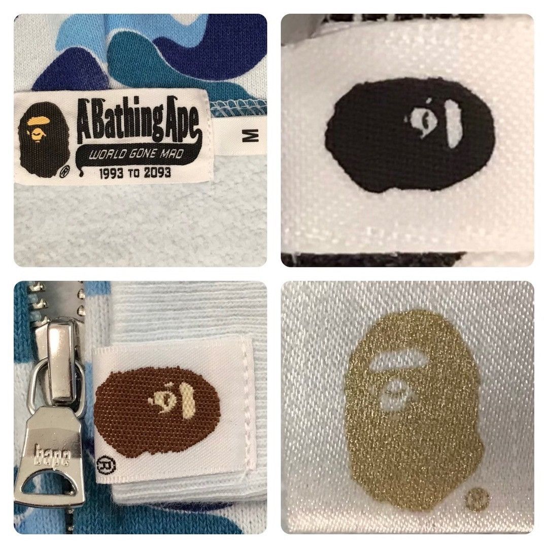 Bape BAPE ABC camo Blue Tiger full zip hoodie a bathing ape Size US M / EU 48-50 / 2 - 7 Thumbnail