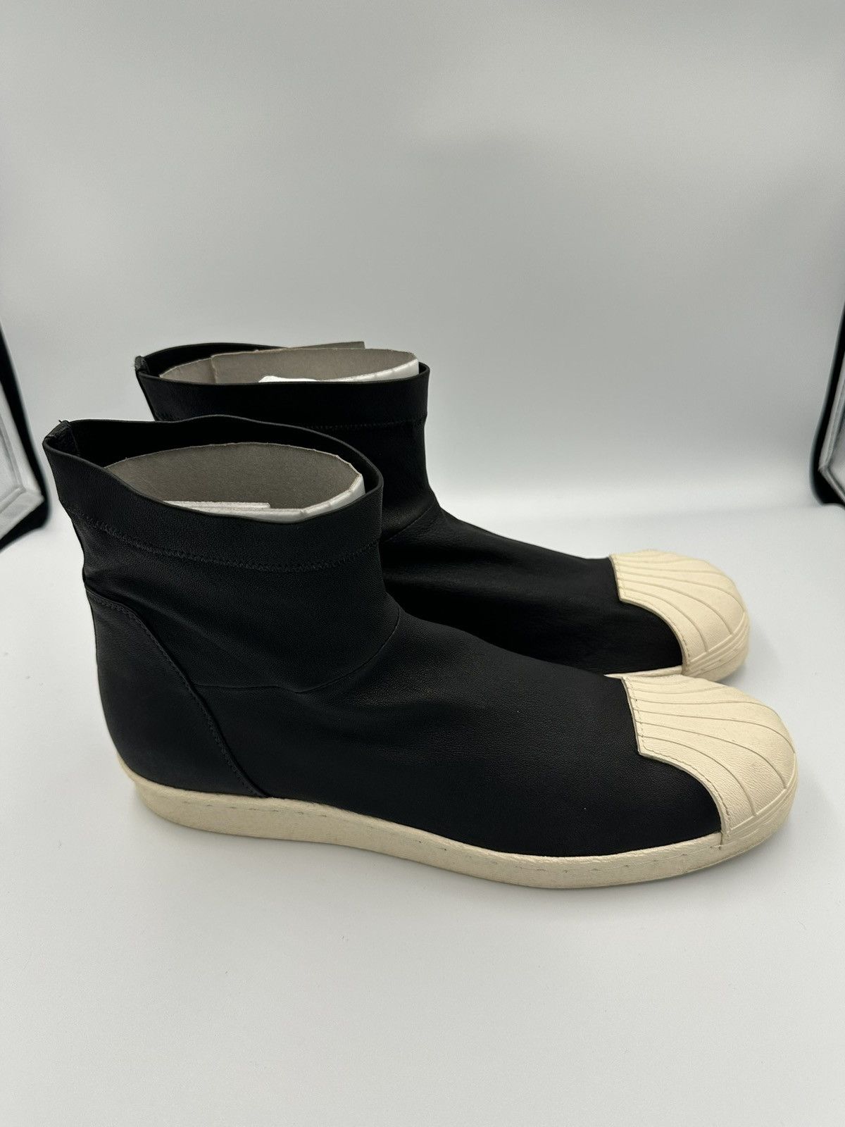 Adidas × Rick Owens Adidas Superstar Hi Rick Owens Edition Size US 9.5 / EU 42-43 - 4 Thumbnail