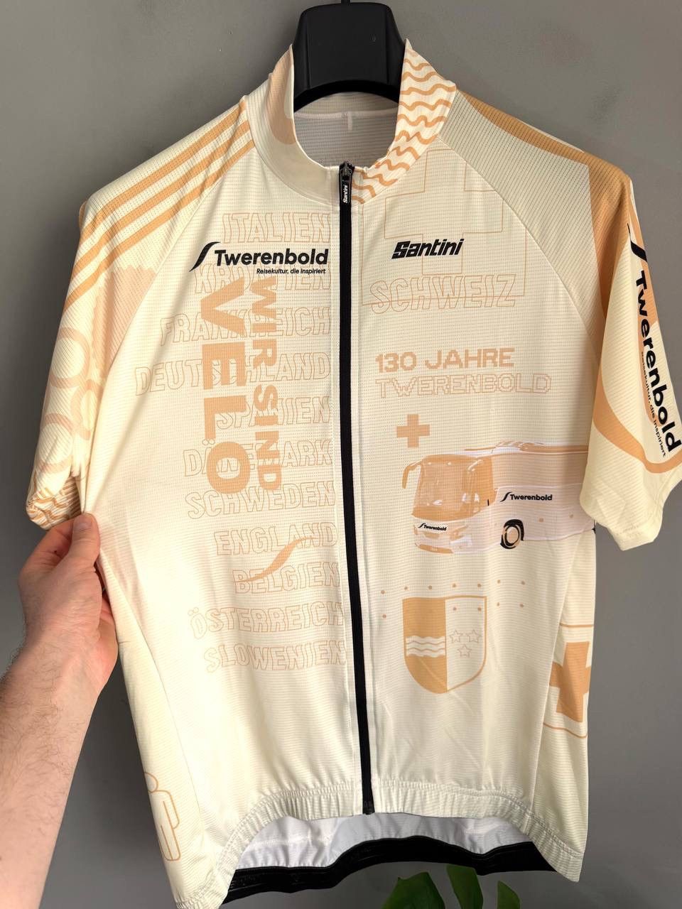Other Santini SMS Short Sleeve Cycling Jersey, UNI Size XL-XXL Size US XL / EU 56 / 4 - 7 Thumbnail