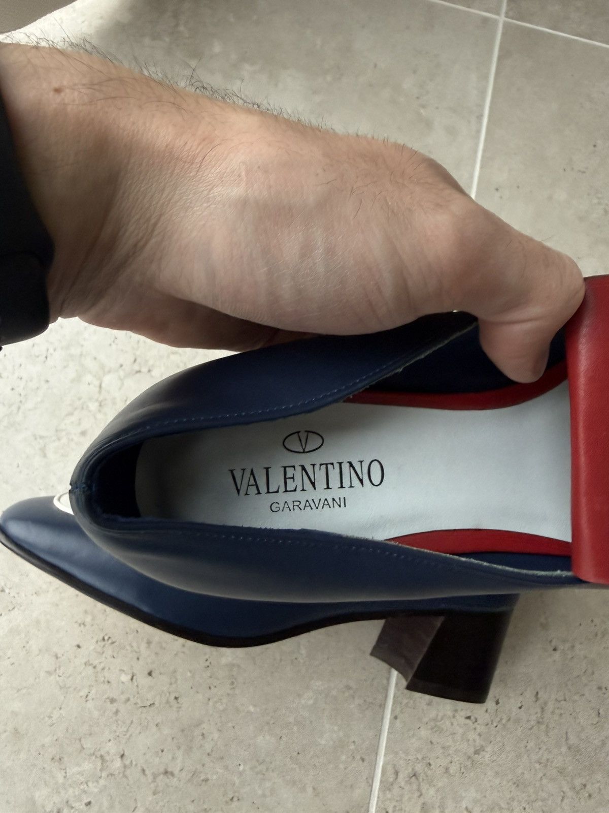 Valentino VALENTINO GARAVANI Calfskin Rockstud Uptown Fringe Loafer Size US 9 / IT 39 - 7 Thumbnail