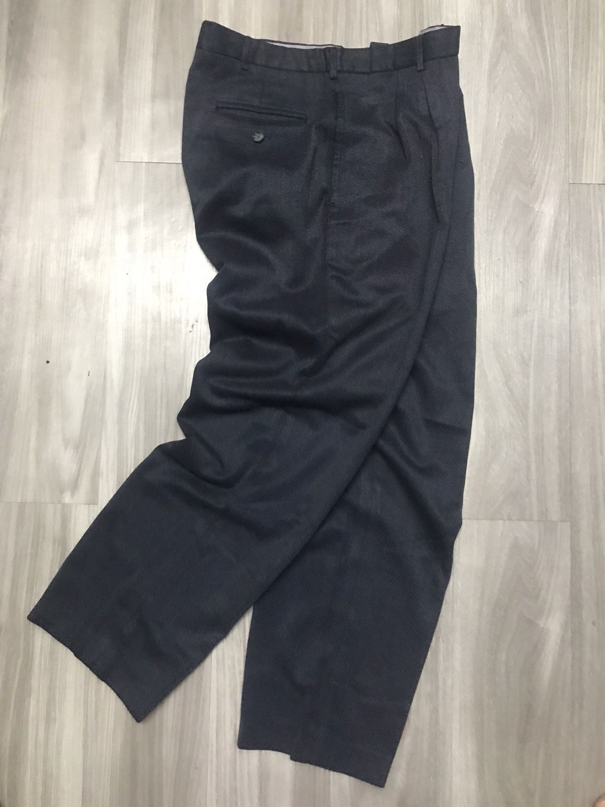 Balmain BALMAIN Paris - Baggy Wide Trousers Size US 35 - 12 Thumbnail