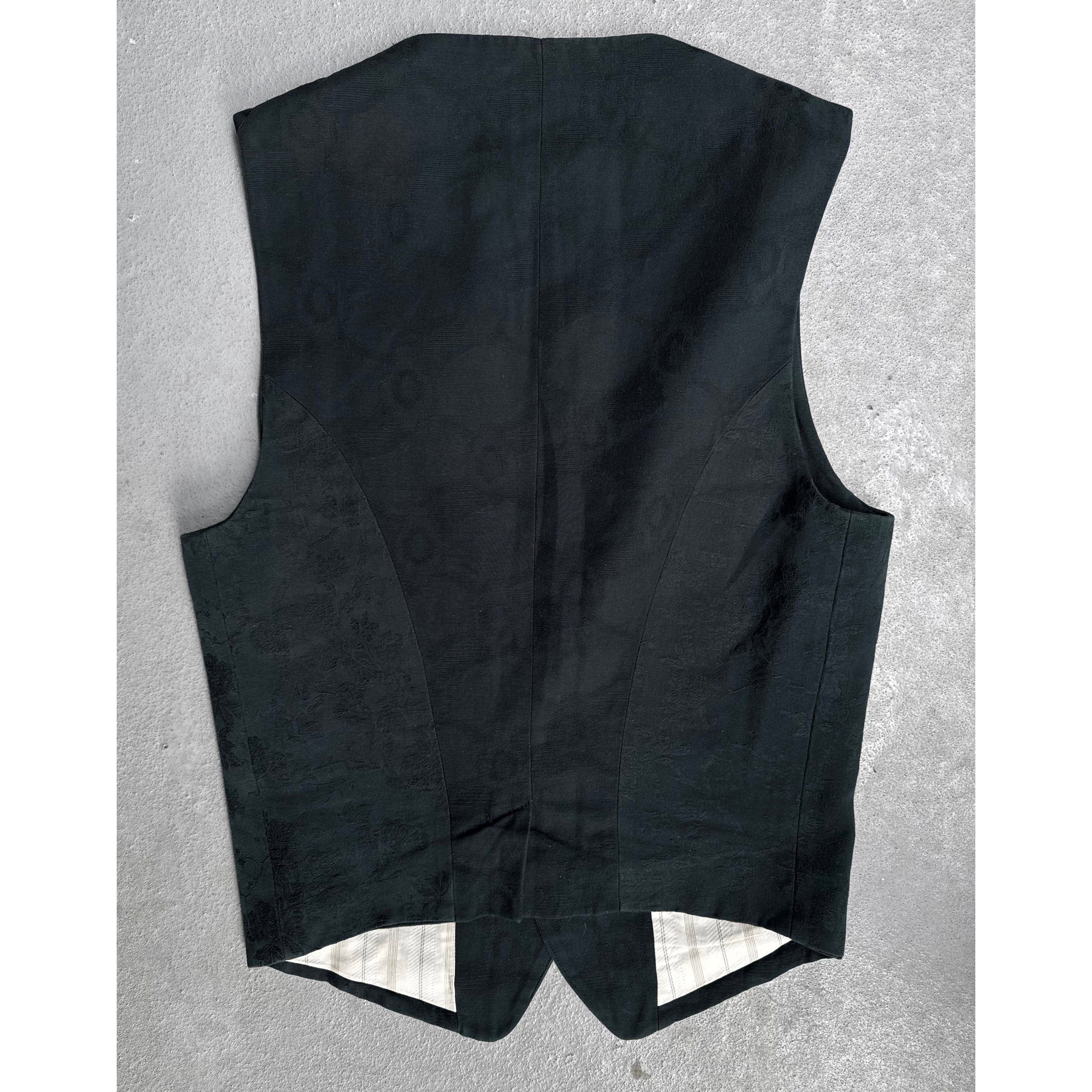 Ann Demeulemeester Ann Demeulemeester SS12 Jacquard Two-Button Vest Size 34S - 3 Thumbnail