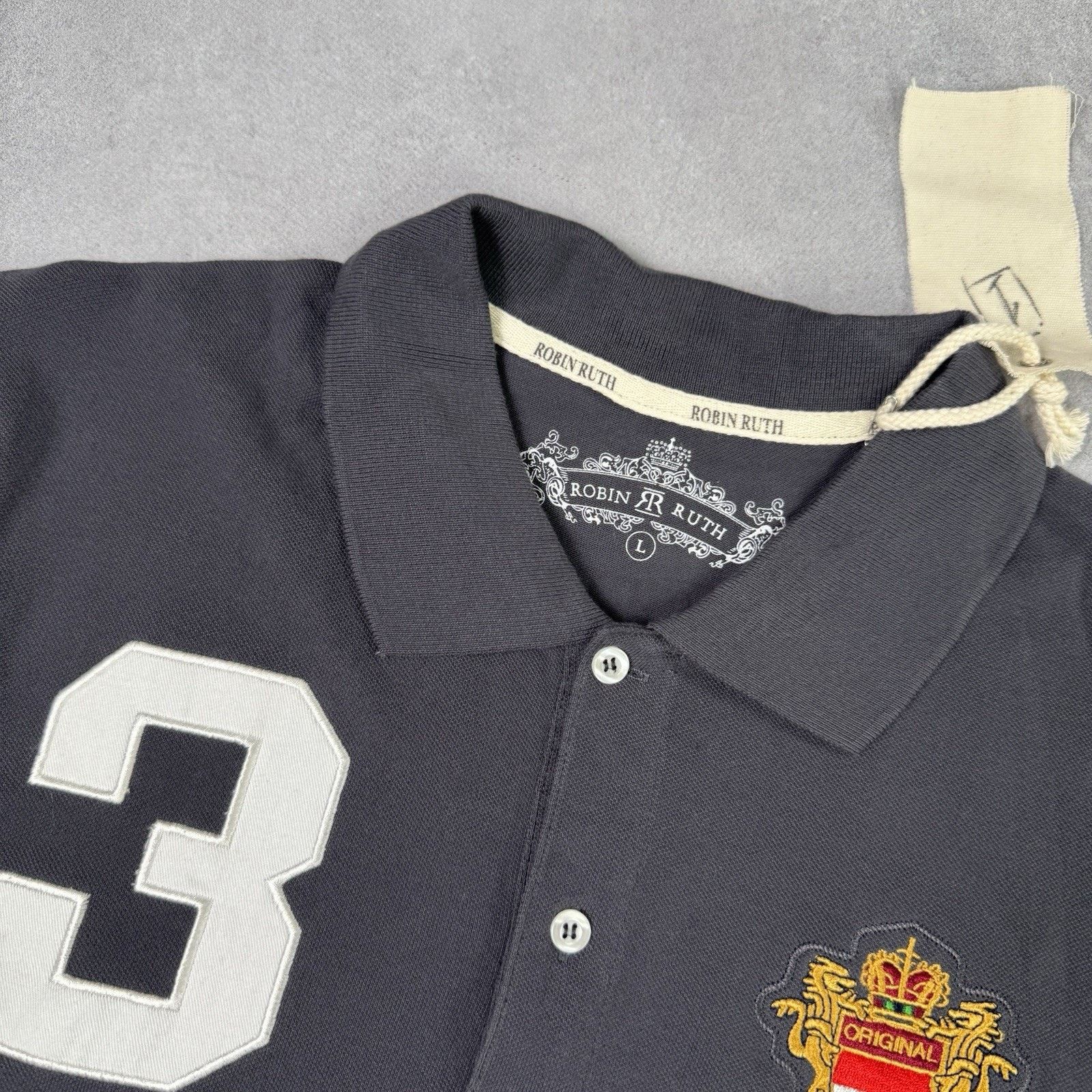 Robin Ruth Robin Ruth Austria #3 Polo T Shirt Chief Keef HipHop Men Rap Size US L / EU 52-54 / 3 - 2 Thumbnail