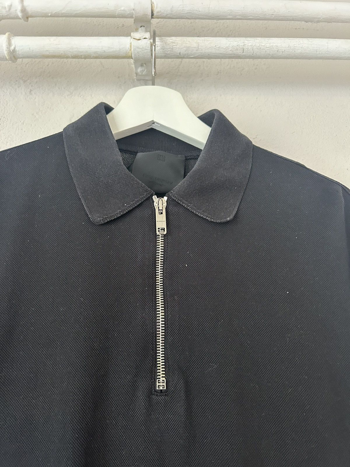 Givenchy Longsleeve Quarter Zip Polo Size US S / EU 44-46 / 1 - 4 Thumbnail