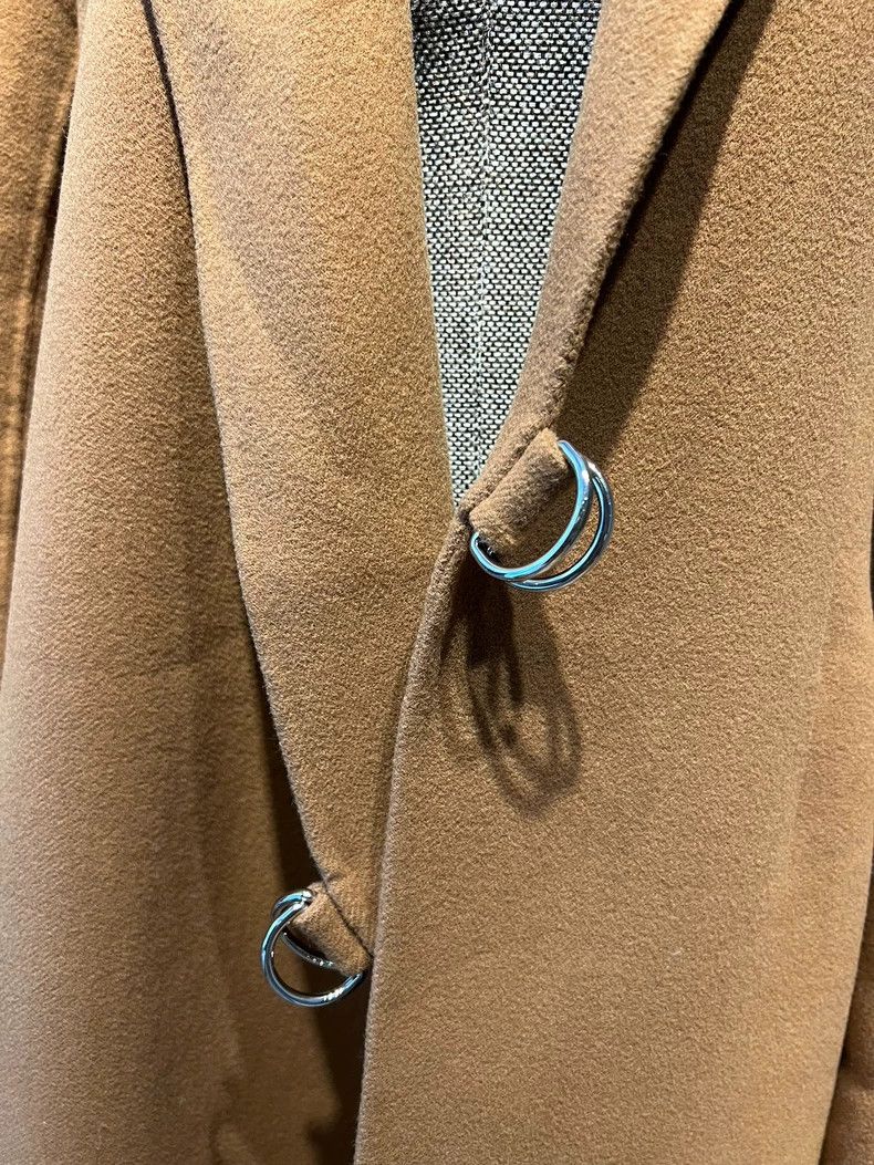 Jil Sander Jil Sander size 32 Beige wool coat Size 4XL / US 24-26 - 4 Thumbnail