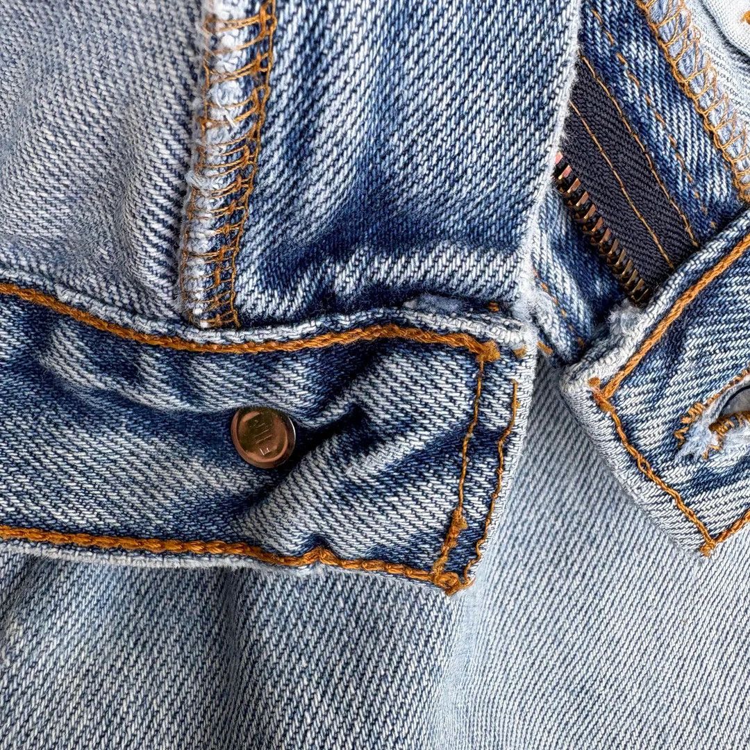 Levi's × Vintage Levi’s 512 Vintage 1980 80s W32 L30 Blue Denim Jeans USA Size US 32 / EU 48 - 4 Thumbnail