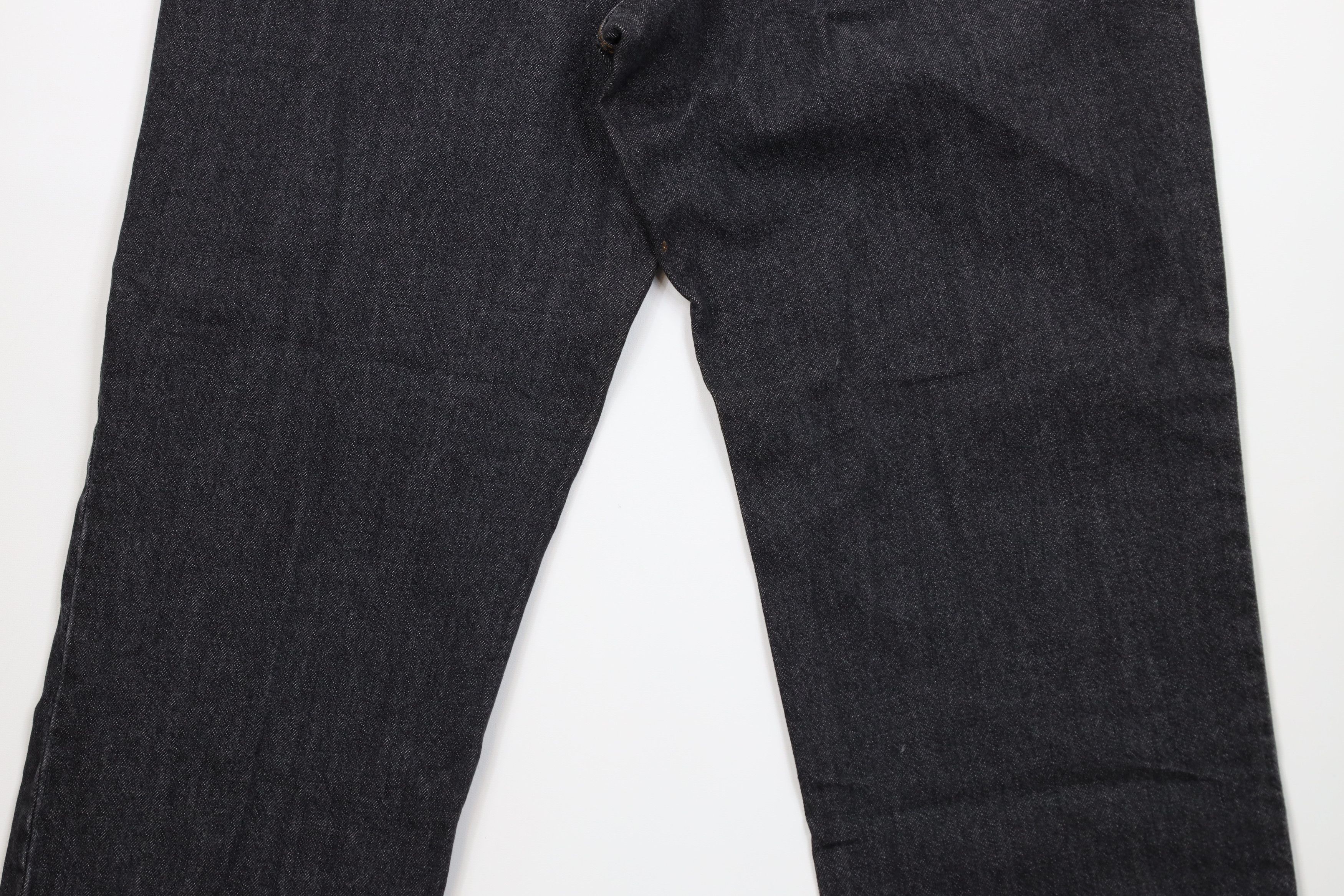 Eddie Bauer Vintage 90s Eddie Bauer Wide Leg Denim Jeans Black Cotton Size US 38 / EU 54 - 11 Thumbnail