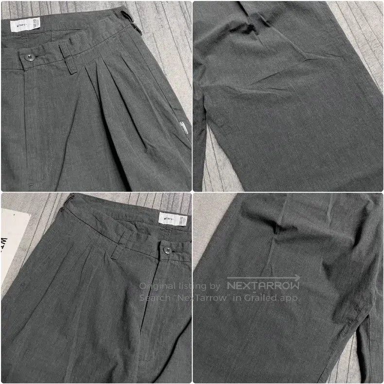 Wtaps Wtaps size 3 Pleated casual long pants Size US 41 - 3 Thumbnail