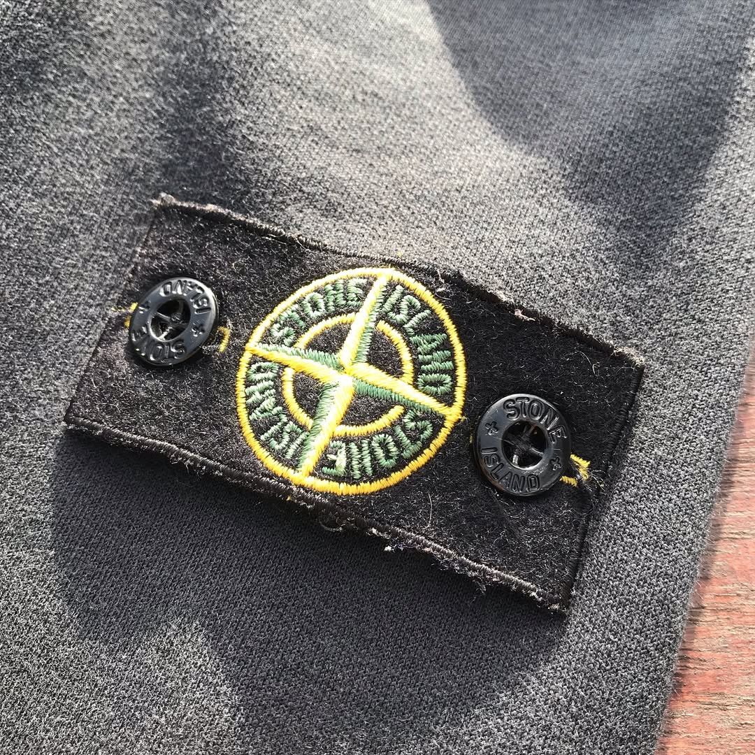 Massimo Osti × Stone Island Stone Island Black Hoodie Sweatshirt Jumper jacket patches Size US M / EU 48-50 / 2 - 4 Thumbnail