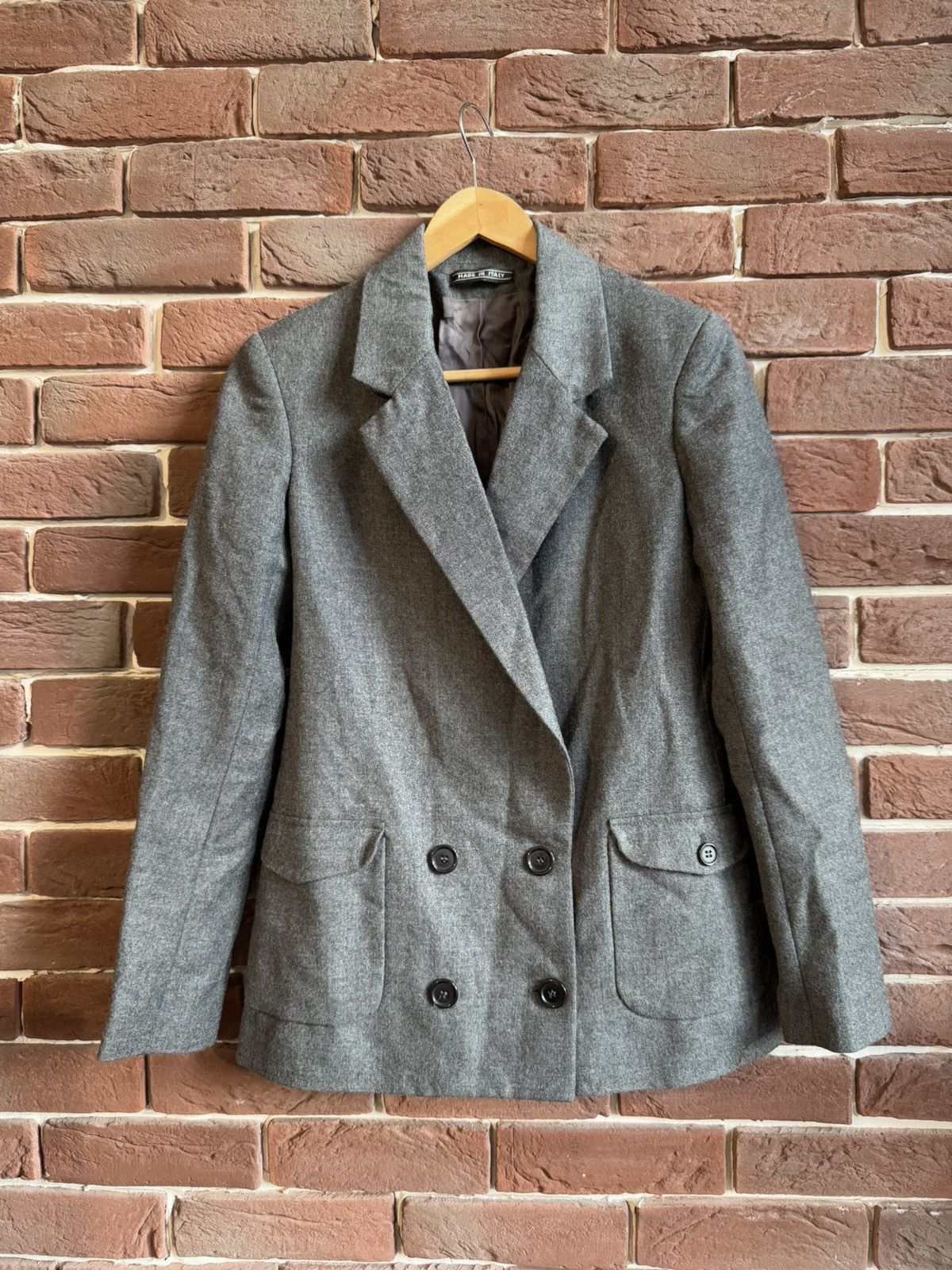 Acne Studios Rare Acne Jeans Wool Double Breasted Blazer Hype Designer 36 Size S / US 4 / IT 40 - 1 Thumbnail
