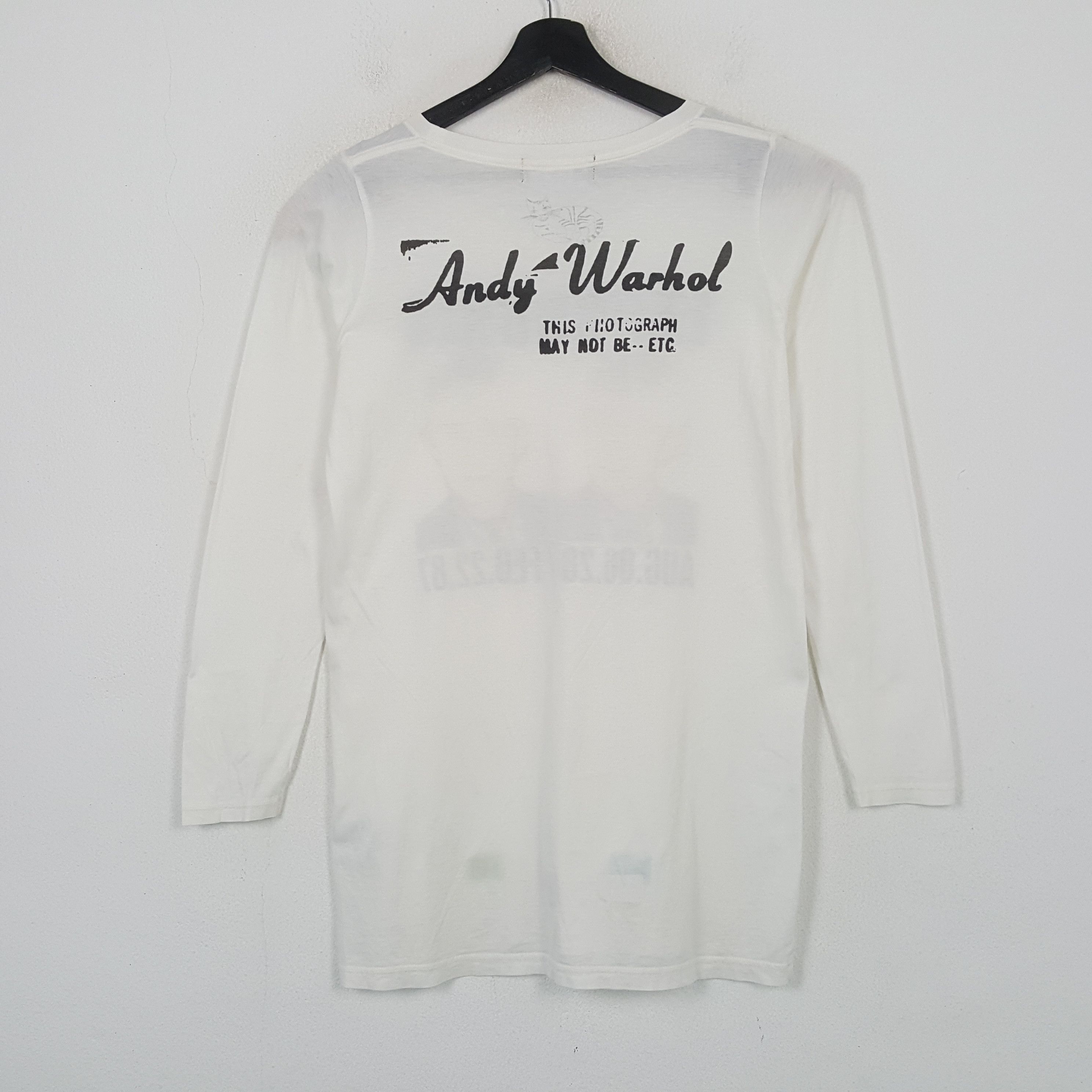 Andy Warhol × Hysteric Glamour Hysteric Glamour X Andy Warhol Japanese Tshirt C294N57 Size US S / EU 44-46 / 1 - 3 Thumbnail