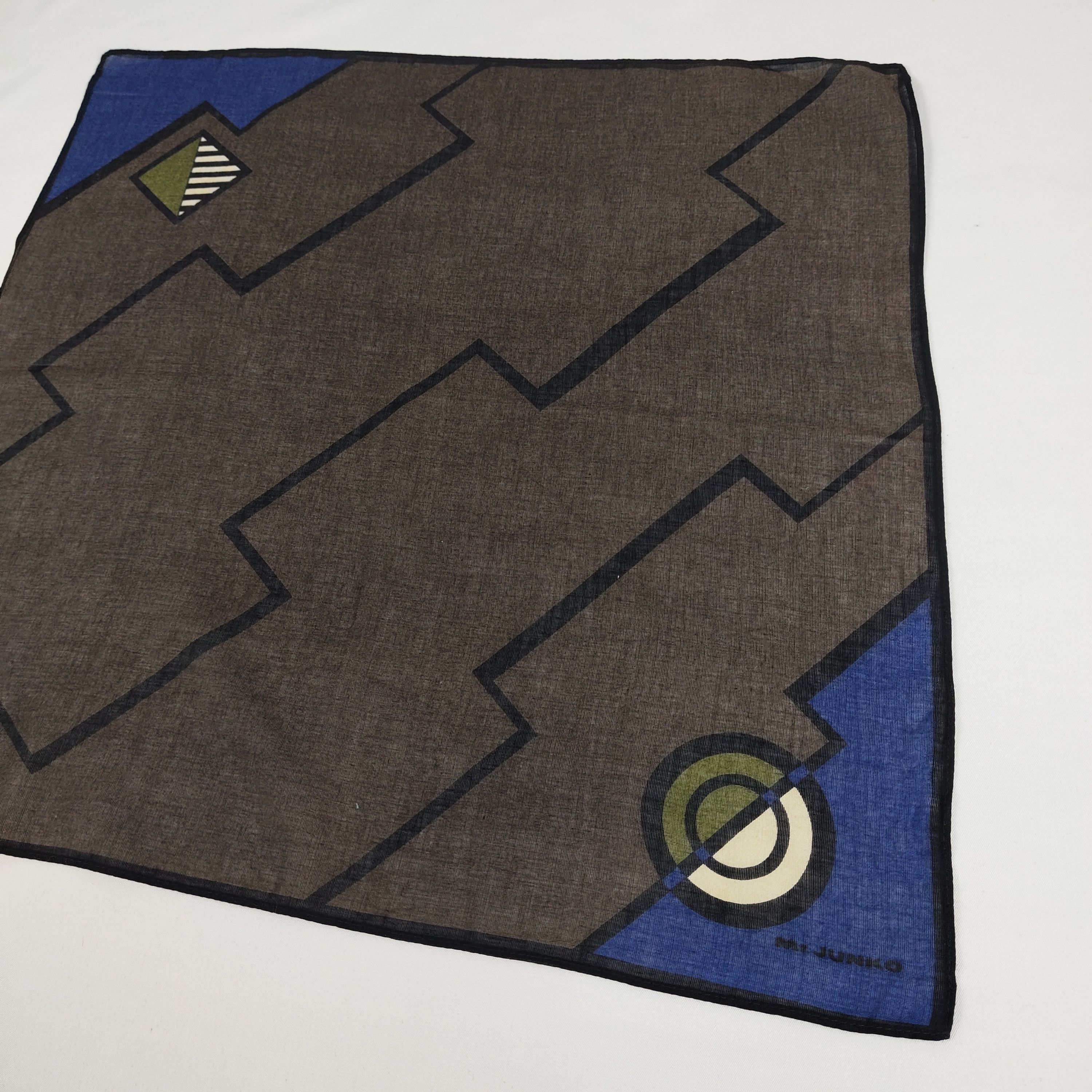 Mr. Junko × Vintage Mr Junko Handkerchief / Neckerchief / Bandana FZ685 Size ONE SIZE - 4 Thumbnail