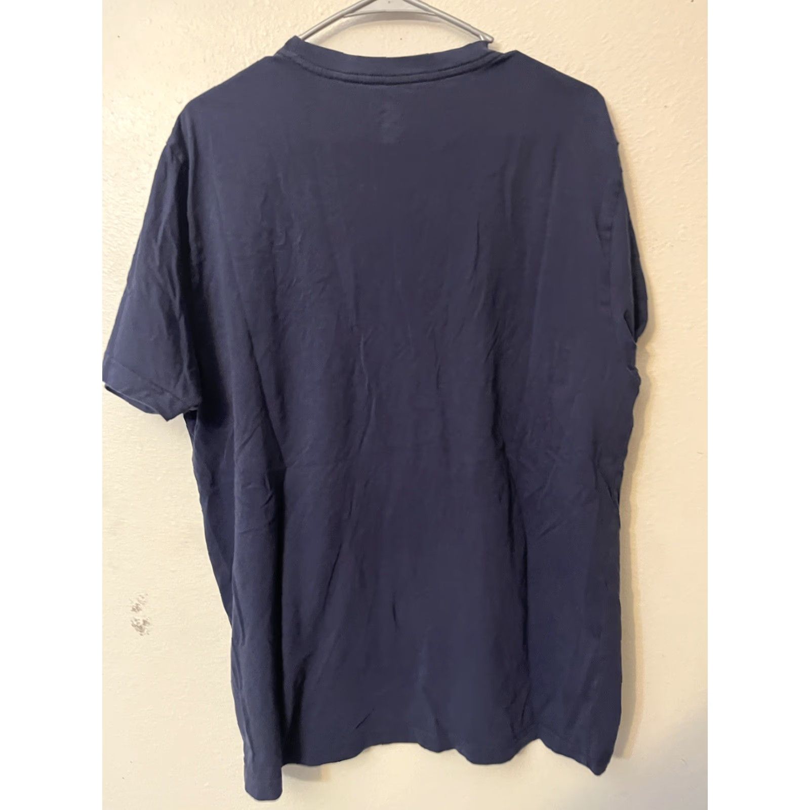 Hurley Hurley T-Shirt Men's Short Sleeve Logo Crew Neck Blue Large Graphic Regular Fit Cotton Casual Surfing Sports California Logo Summer 2010s Mens Size US L / EU 52-54 / 3 - 3 Thumbnail