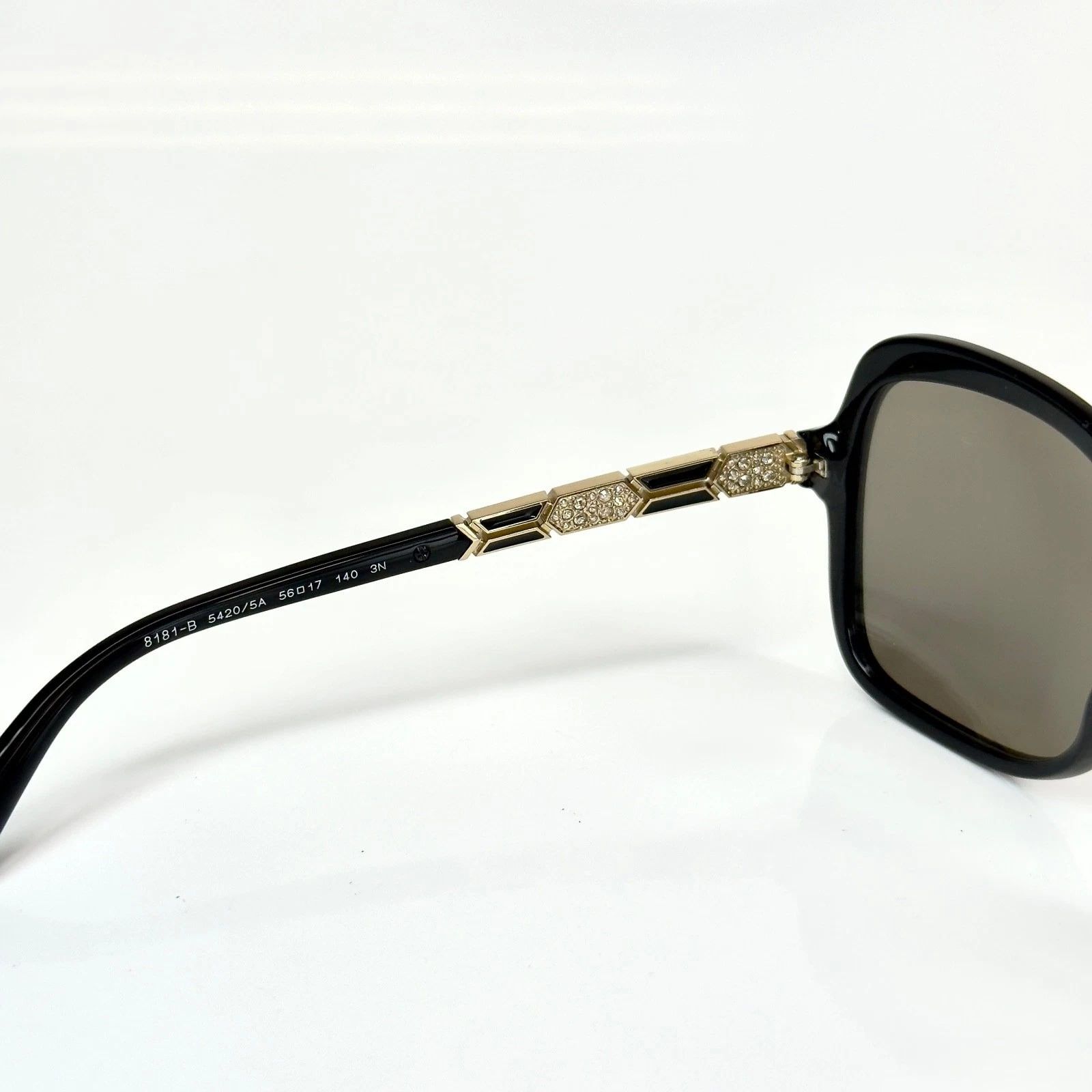 Bvlgari BULGARI 8181 Serpenti BV8181B Black Mirrored Sunglass Size ONE SIZE - 6 Thumbnail