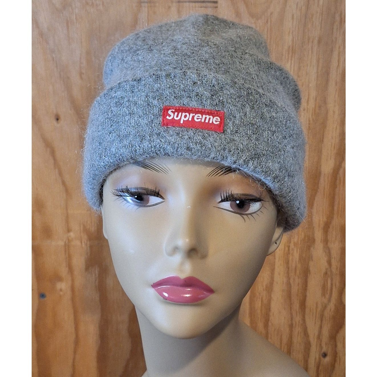 Supreme Supreme earflap Beanie Grey OS New | Grailed