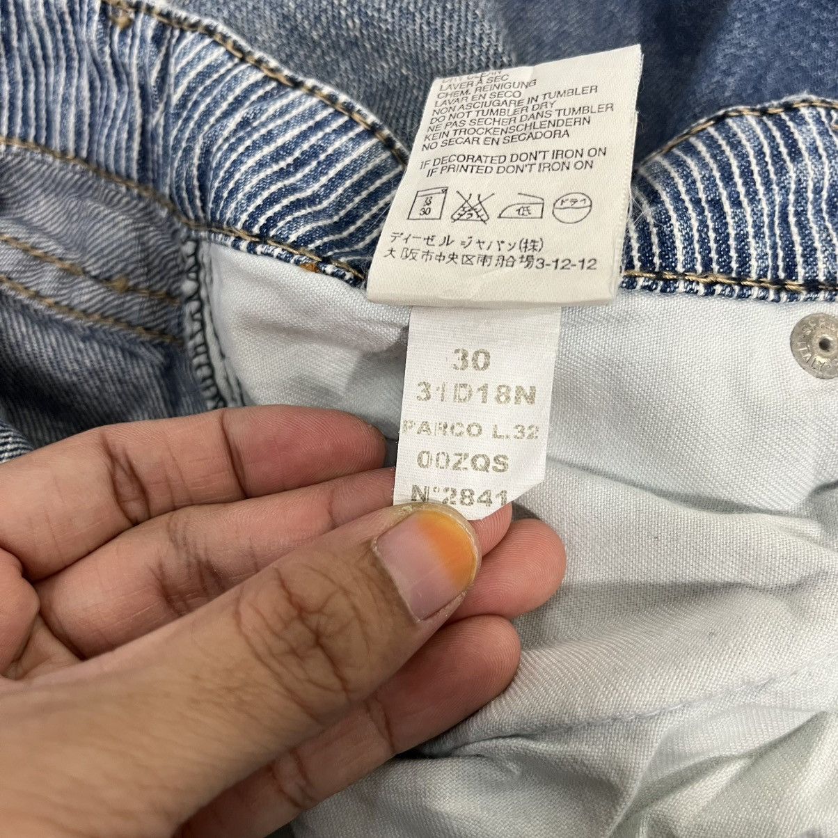 Japanese Brand Vintage japanese Designer Jeans Size 34" / US 12 / IT 48 - 24 Thumbnail