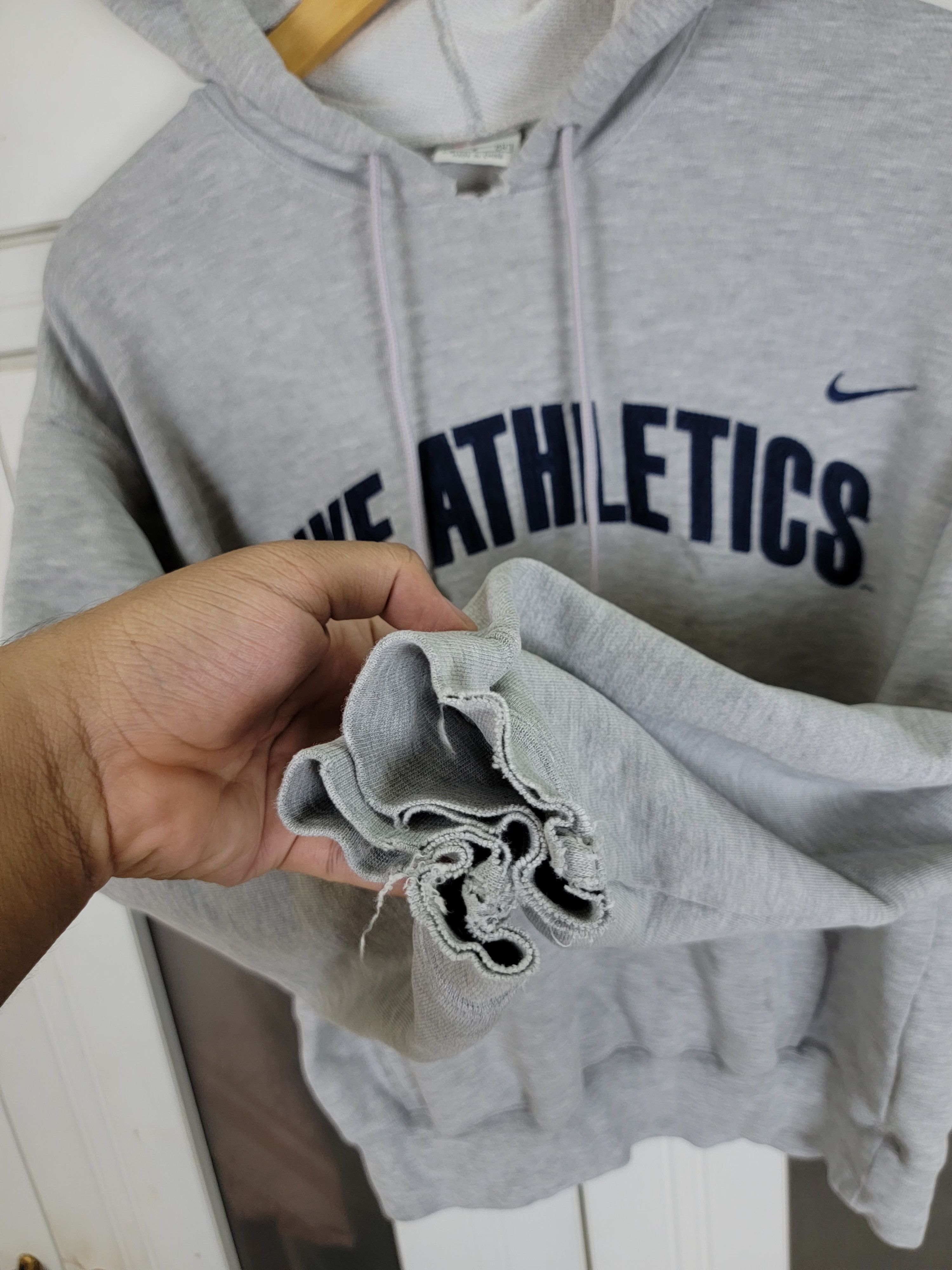 Nike × Vintage Vintage Nike Athletic Hoodies Size US S / EU 44-46 / 1 - 10 Thumbnail