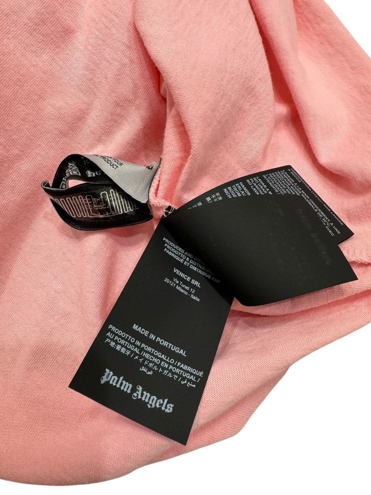 Palm Angels Palm Angels Oversized T-shirt Classic Logo Pink Size US XS / EU 42 / 0 - 7 Thumbnail